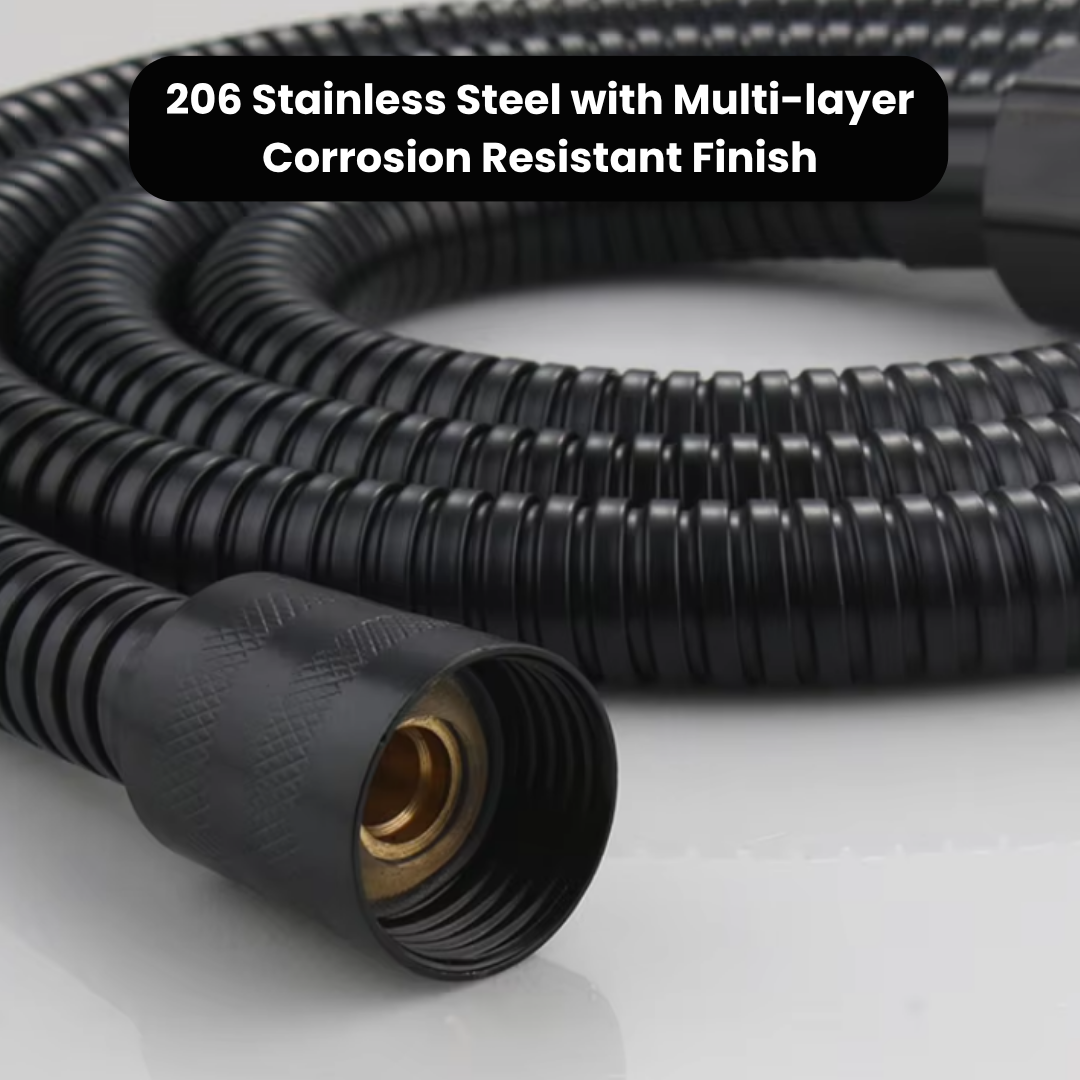 Stainless Steel Hose (59 in) & Handheld Holder Set