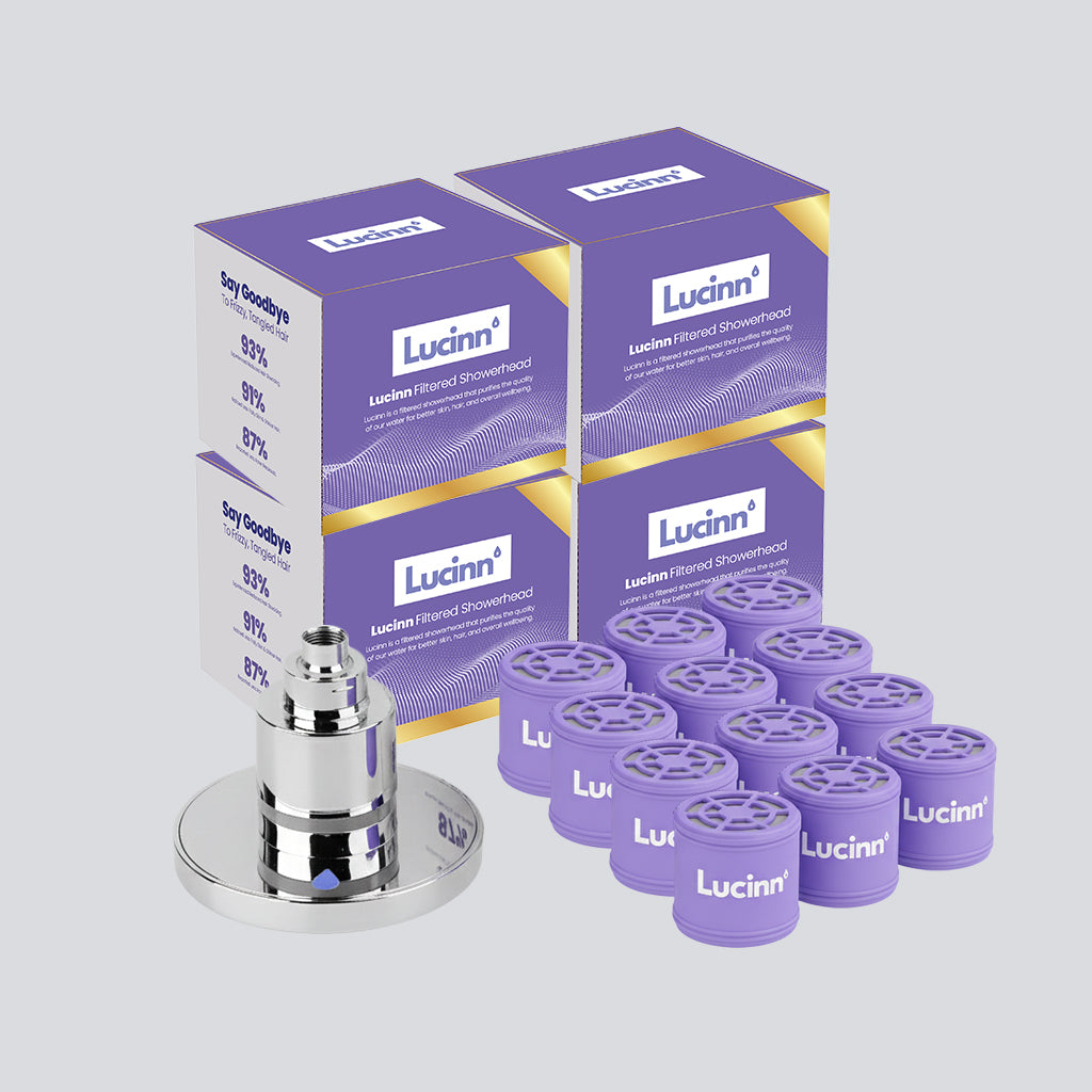 Lucinn Pro Filtered Showerhead Bundle