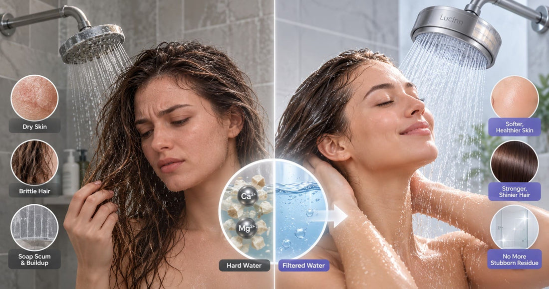 Filtered Showerhead for Hard Water