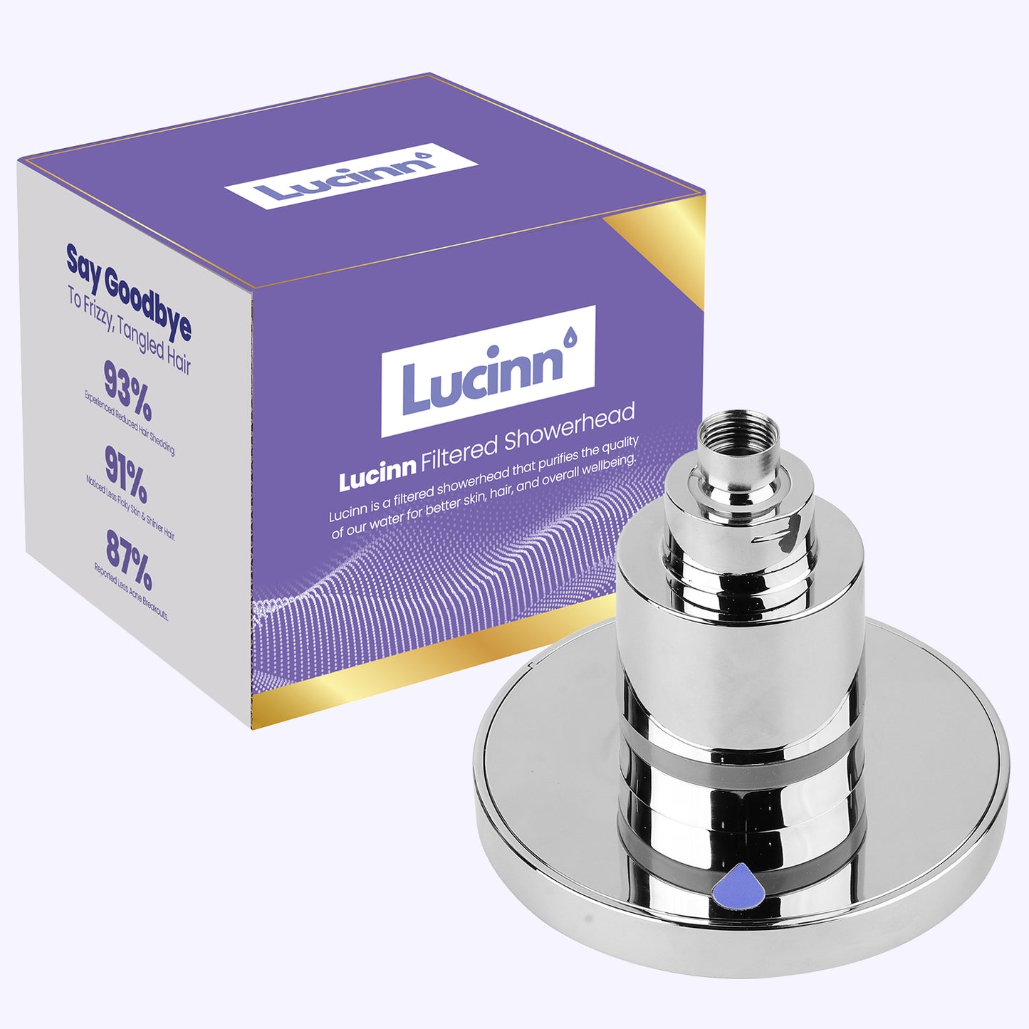 Lucinn Pro Rain Filtered Showerhead (Wall Mounted)