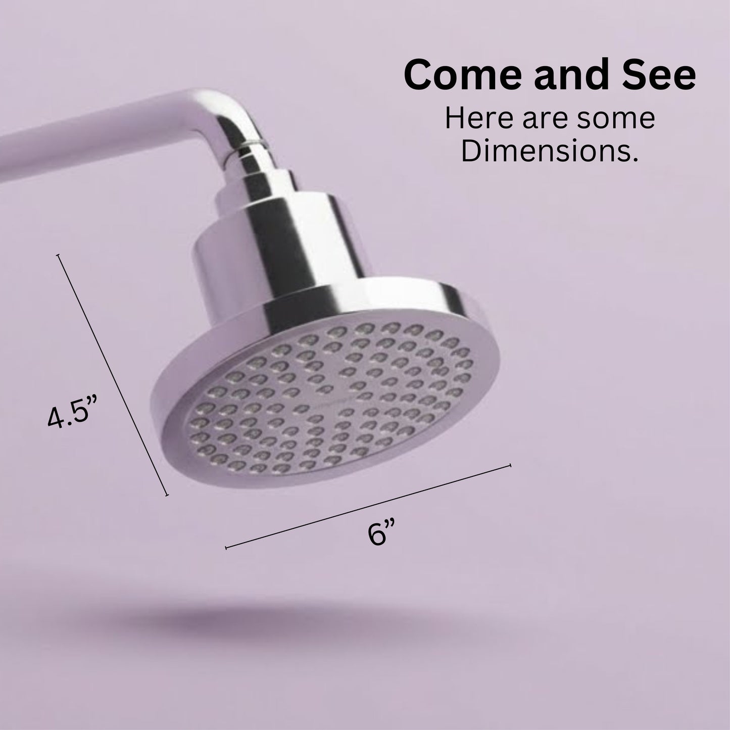 Lucinn Pro Rain Filtered Showerhead (Wall-Mounted)