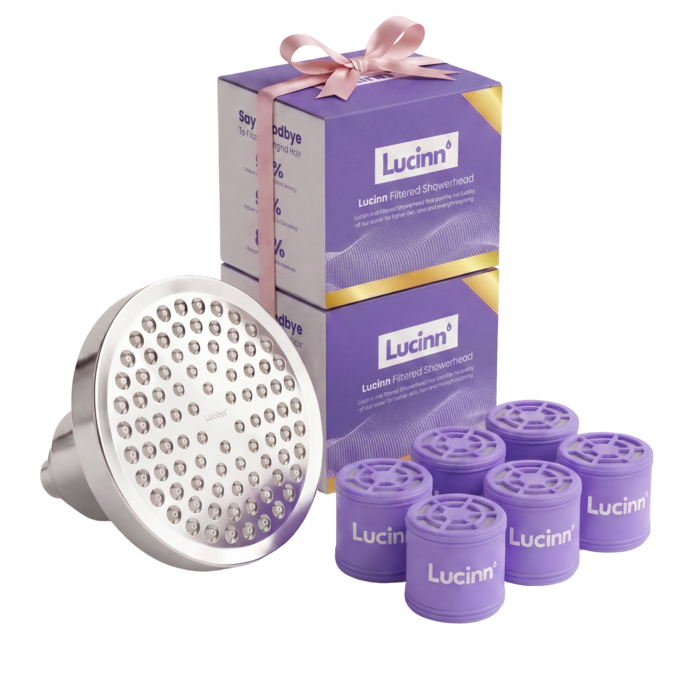 Lucinn Pro Filtered Showerhead Bundle