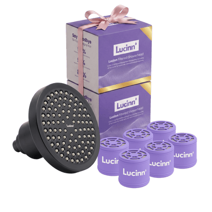Lucinn Pro Filtered Showerhead Bundle