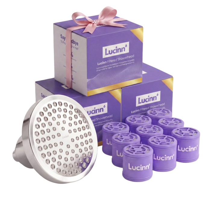 Lucinn Pro Filtered Showerhead Bundle