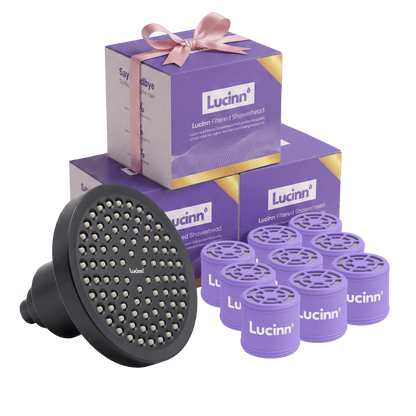 Lucinn Pro Filtered Showerhead Bundle