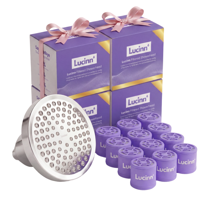 Lucinn Pro Filtered Showerhead Bundle