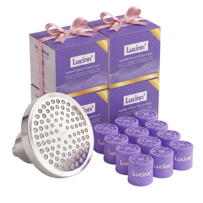 Lucinn Pro Filtered Showerhead Bundle