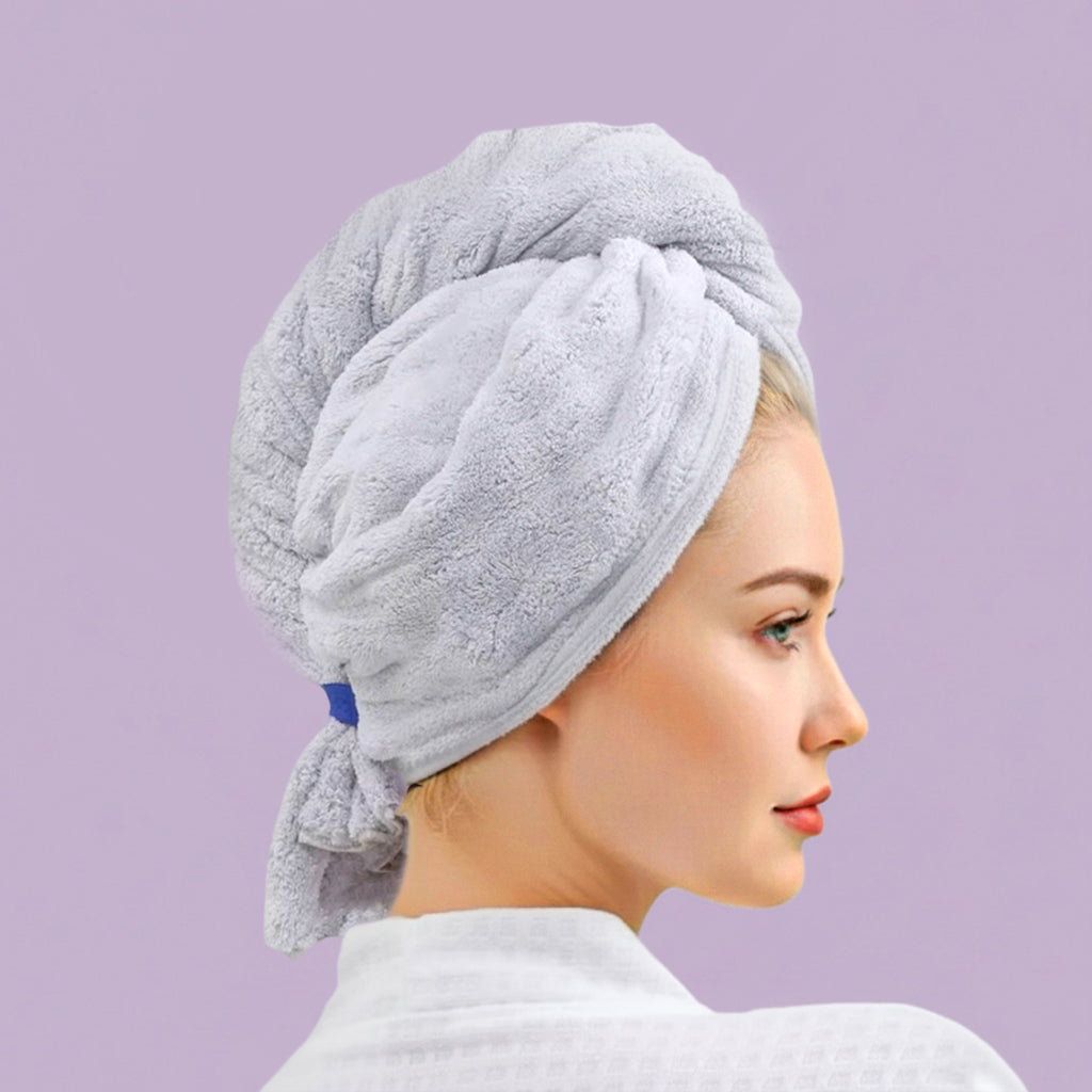 Antibacterial Quick-Dry Hair Towel