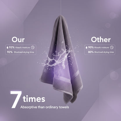 Antibacterial Quick-Dry Hair Towel