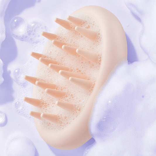 Soft Silicone Scalp Massager Brush