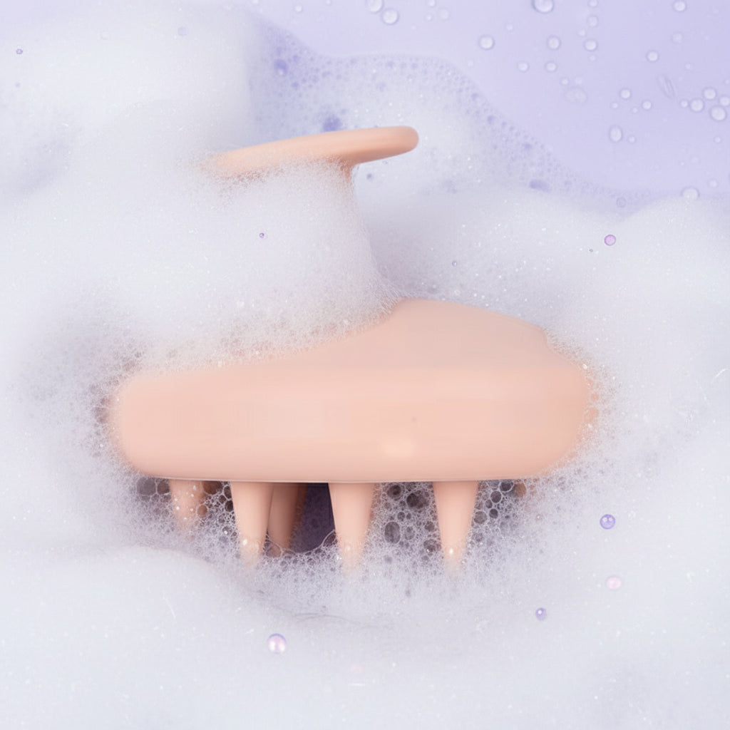 Soft Silicone Scalp Massager Brush