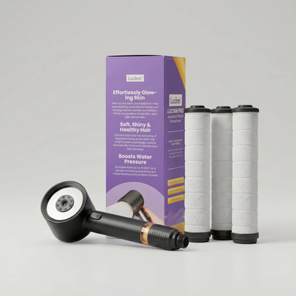 Lucinn Pro Filtered Handheld Showerhead Bundle