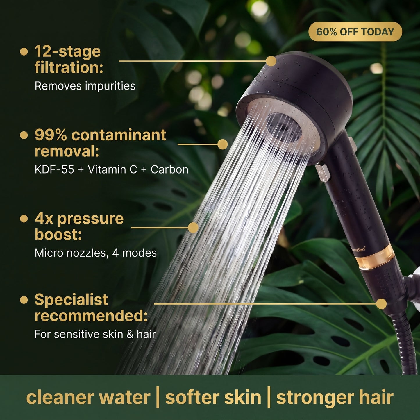 The Lucinn Pro Handheld Filtered Showerhead (2)
