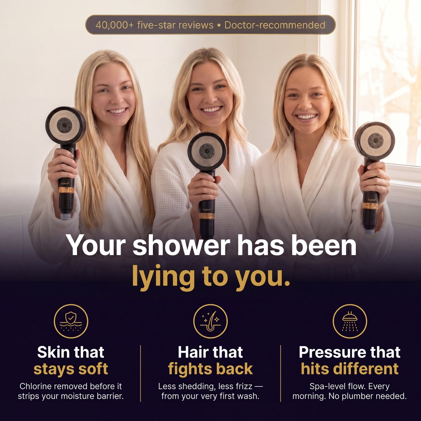 The Lucinn Pro Handheld Filtered Showerhead (2)