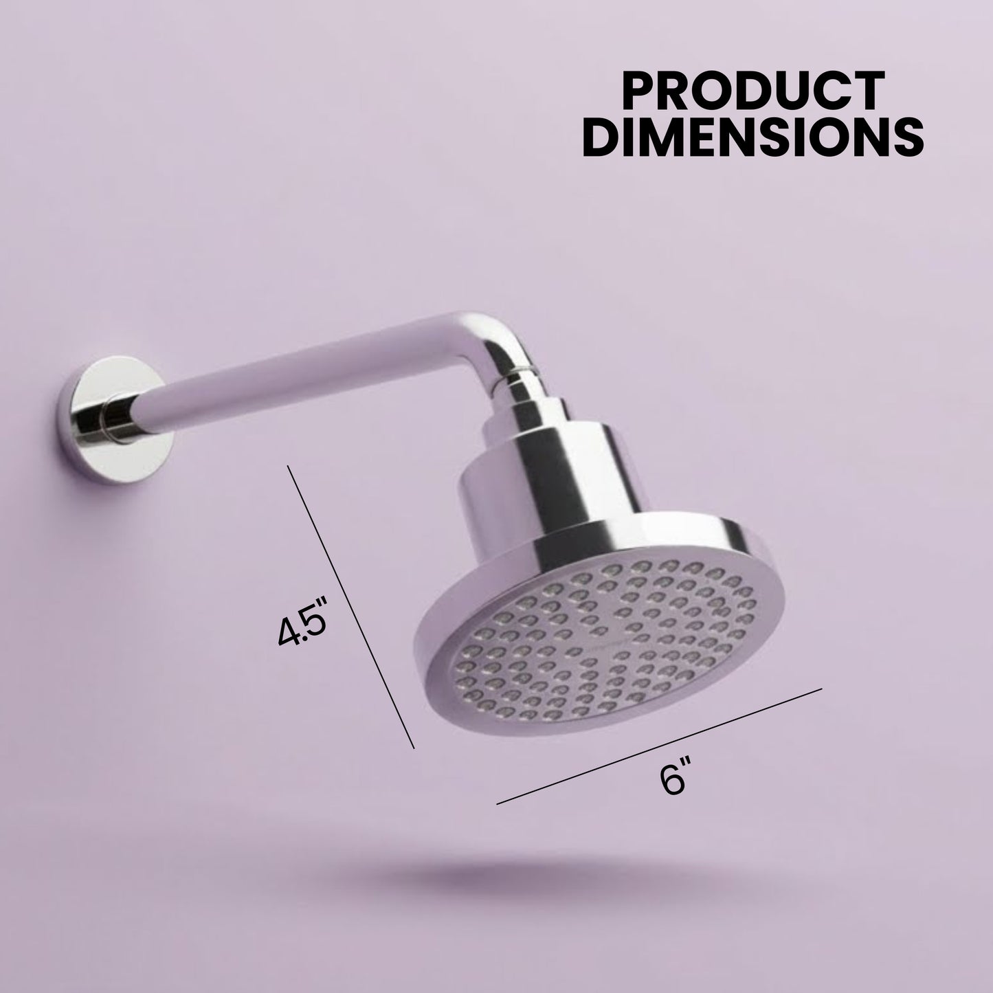 Lucinn Pro Rain Filtered Showerhead (Wall-Mounted)