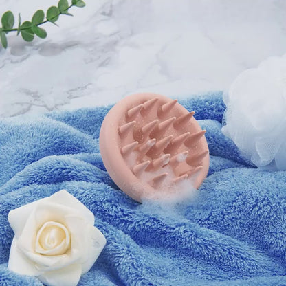 Soft Silicone Scalp Massager Brush